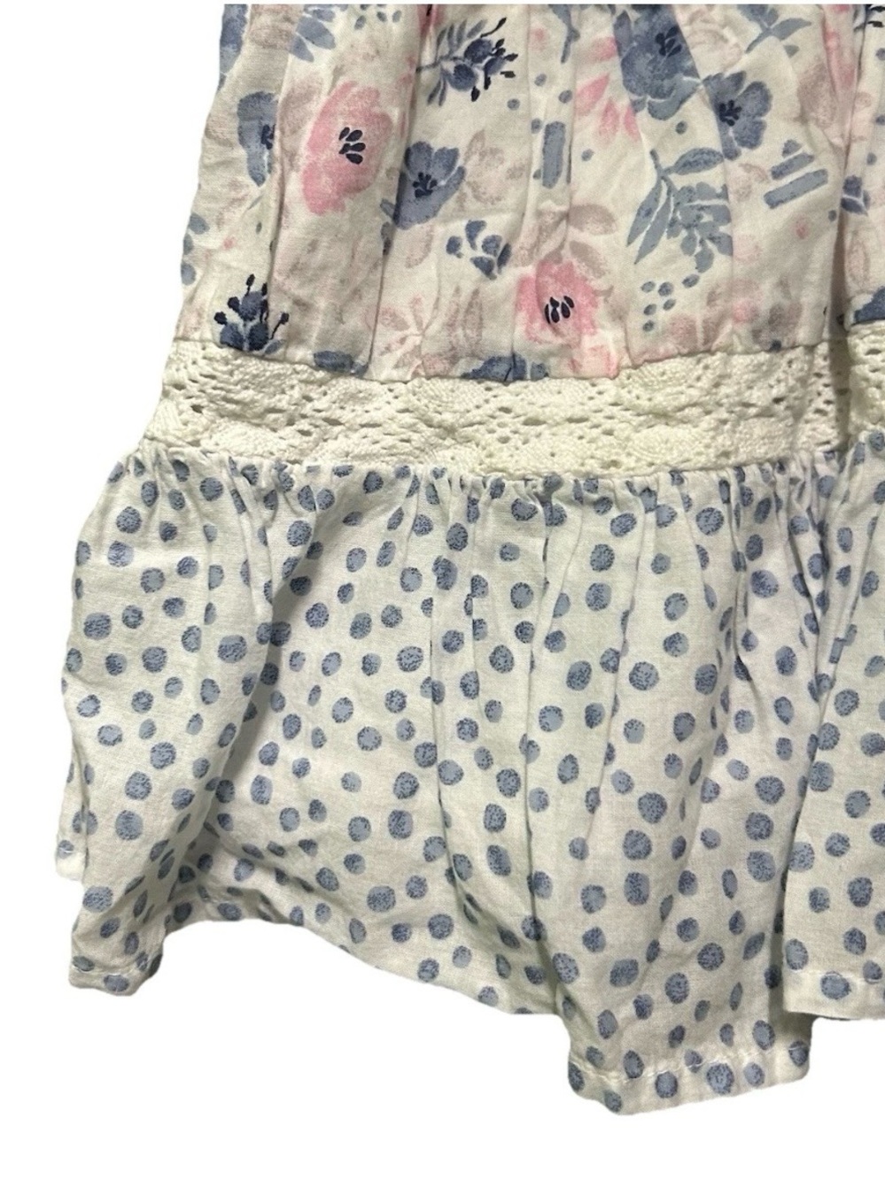 Toddler Girl Tommy Bahama Pink Purple Summer Tank Top Dress Size 18-24 Months - Picture 2 of 5